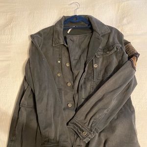 Free People Military Jacket